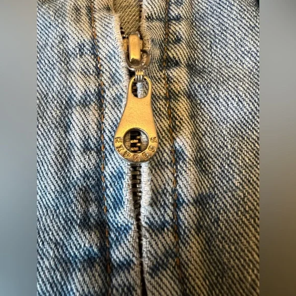 Vintage Express Bleus Denim Jacket 90s - Picture 4 of 6